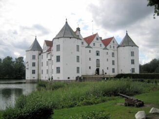 Gesamtansicht Schloss Glücksburg, Schleswig-Holstein