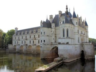 Château de Chenonceau - schöne Seitenansicht