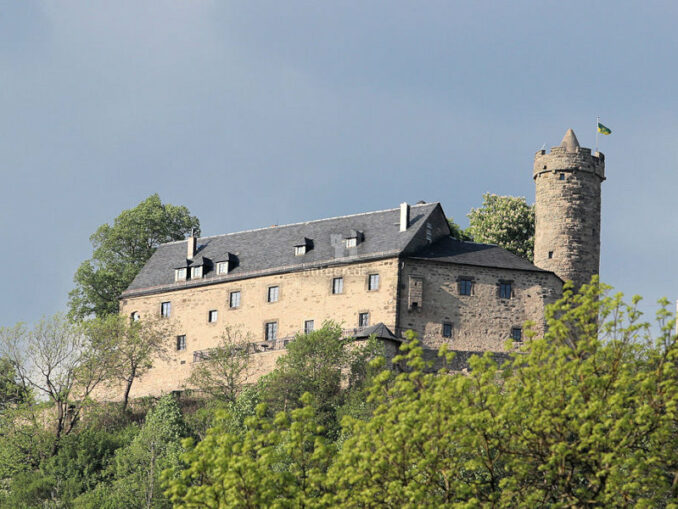 Burg Greifenstein, Thüringen - Panorama