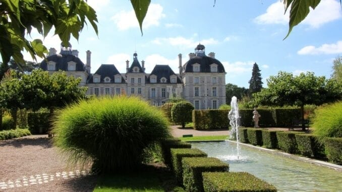 Château de Cheverny Wasserspiele © burgen.de