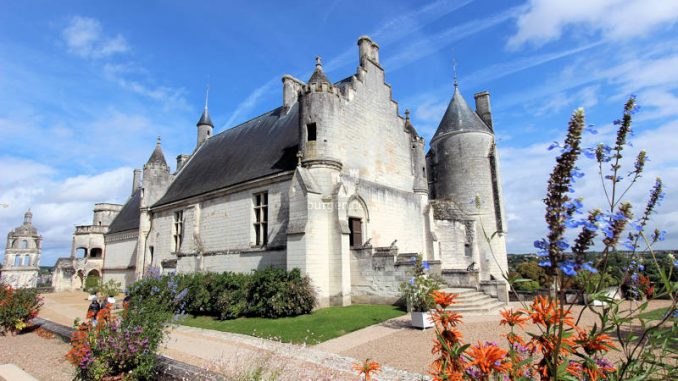 Chateau de Loches (Loire, Frankreich) - Haupteingang