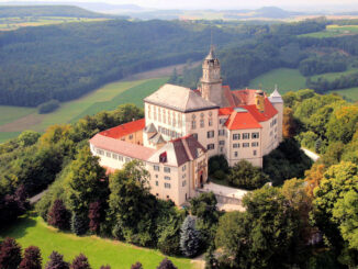 Schloss Baldern - Luftaufnahme