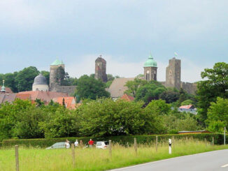 Burg Stolpen (Sachsen) - Blick vom Ortseingang