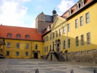 Schloss Ballenstedt (Sachsen-Anhalt) - Haupteingang