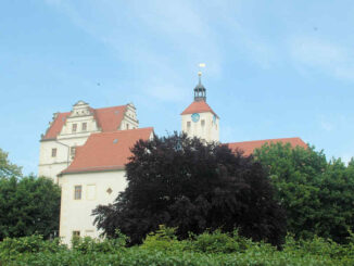 Schloss Pretzsch (Sachsen-Anhalt) - Hauptansicht