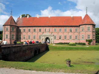 Schloss Voergaard, Dänemark - Haupteingang