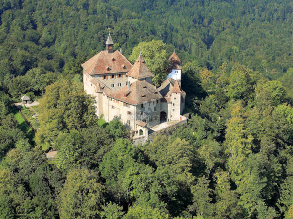 Schloss Kyburg, Schweiz - Luftaufnahme - © Schloss Kyburg