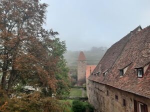 Kloster Maulbronn im Herbstnebel© Foto von P. Mohr