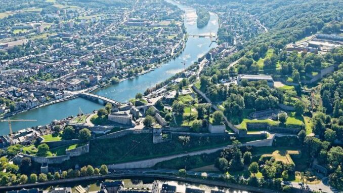 Citadelle de Namur aus der Luft © Schmitt-GlobalView_800