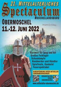 Plakat Mittelalter Obermoschel