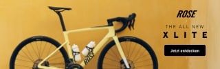 Werbebanner ROSE Bikes - das neue Rennrad XLITE (320x100 Pixel)