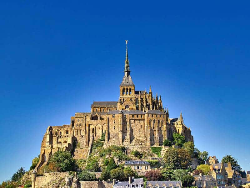 Der Mont Saint Michel in der Normandie © burgen.de